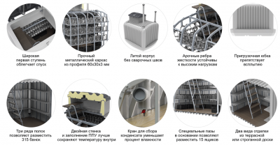 Погреб Rostok 8000 СТАНДАРТ в Каменске-Уральском