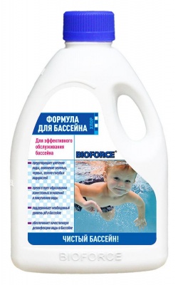 BIOFORCE ФОРМУЛА для бассейнов, ХЛОР (1000мл) 